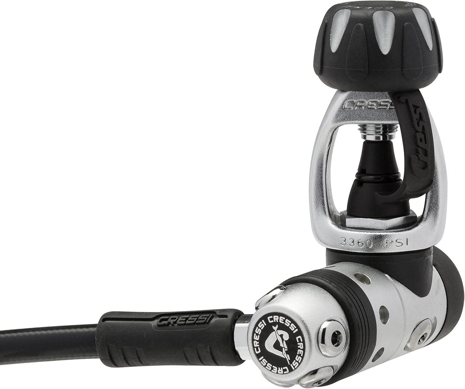 Cressi AC10V Master Cromo Regulator, Yoke
