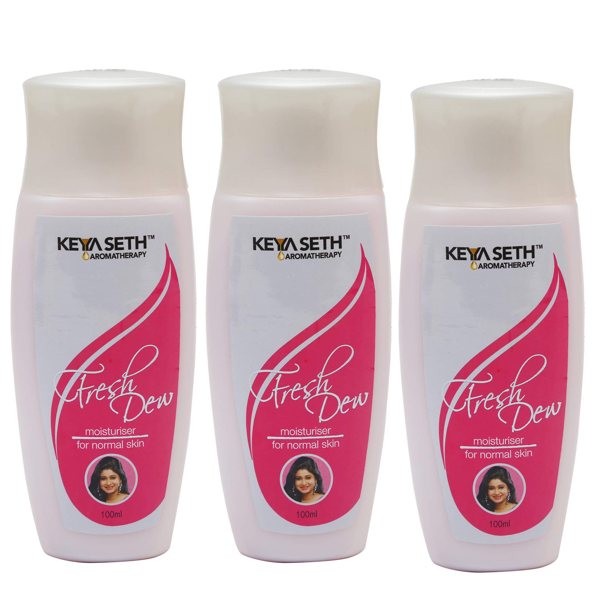 KEYA SETH AROMATHERAPY, DEVICE OF DROP Fresh Dew Moisturizer for Normal Skin by Keya Seth Aromatherapy, Combo Pack of 3 (100mlX3)-image-8