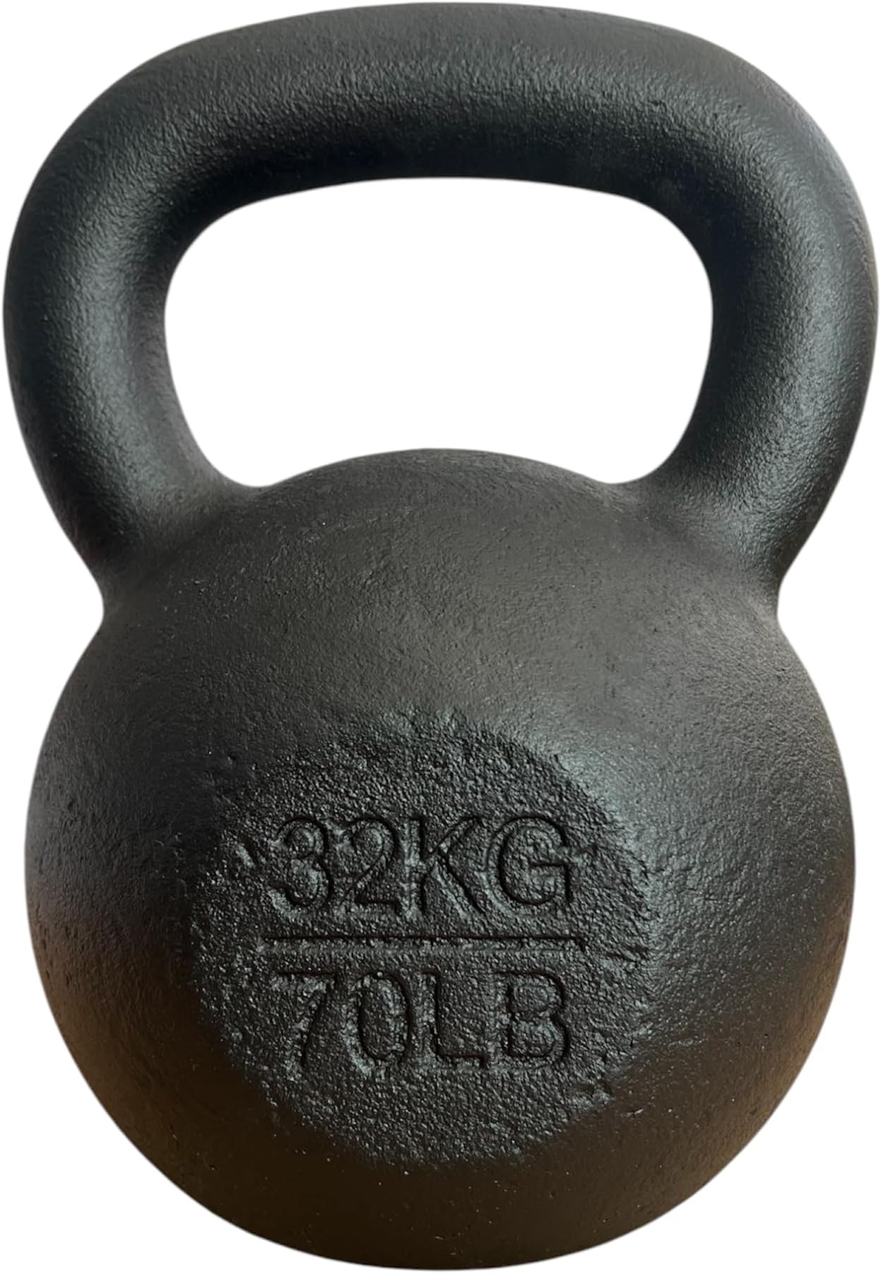 32KG Cast Iron Kettlebell for Strength and Cardio Home Gym Training 4kg - 40kg