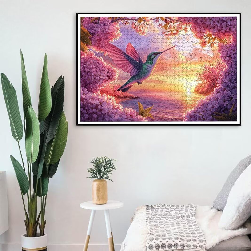 Puzzle Colibrì, Puzzle 5000 Pezzi Adulti per Decor, Regalo Donna/Uomo -8472