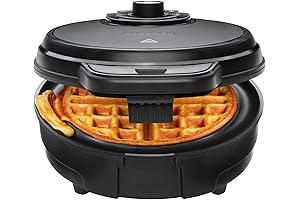 Chefman Anti-Overflow Waffle Maker