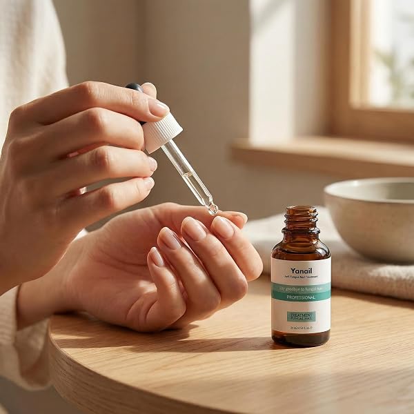 Yanail Siero Unghie 20ml - Coadiuvante per Micosi Unghie Piede e Mani - Formula Rinforzante e Protettiva con Estratti Naturali - Trattamento Riparatore per Unghie Danneggiate e Fragili - 5