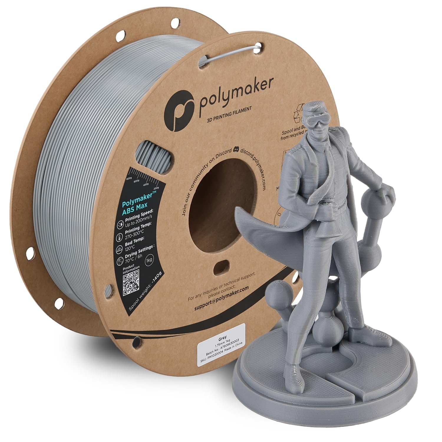 Polymaker ABS Filament - Strong & Heat Resistant -17
