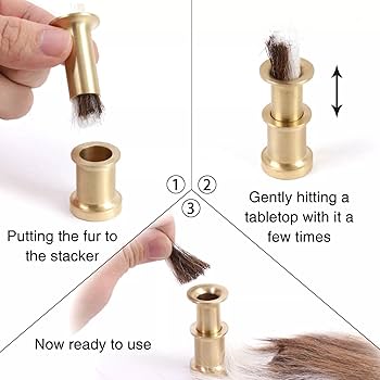 Amazon | Xchon フライタイイングヘアスタッカー 真鍮ヘア