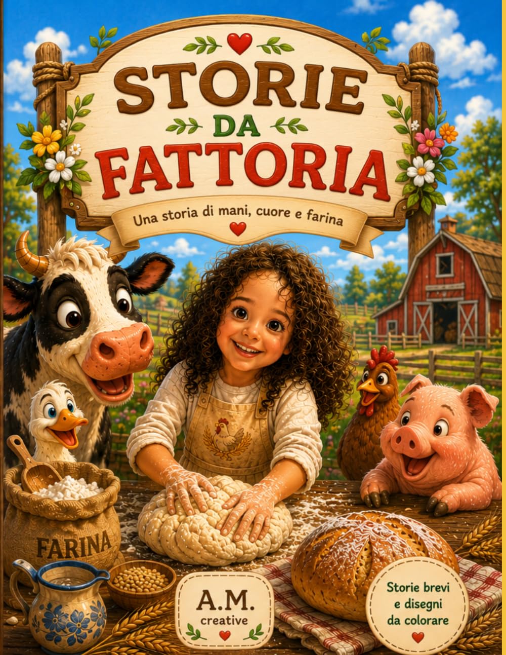 storie da fattoria: una storia di mani , cuore e farina