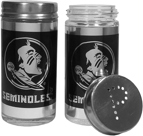 Siskiyou Sports NCAA Florida State Seminoles - Salero y pimentero negro Florida State Seminoles, talla única, negro