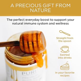 PURITI Manuka Honey MGO 550+ / UMF 15+ | 100% Pure Genuine Raw Manuka Honey | 8.8 Oz / 250g | Harvested, Tested, Certified and Packed in New Zealand