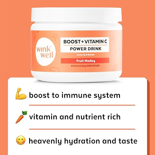 Miniatura 7 de Wink Well Boost - Bebida energética en polvo de vitamina C para refuerzo inmunológico y antioxidante, contiene vitamina C 100% ácido ascórbico puro,