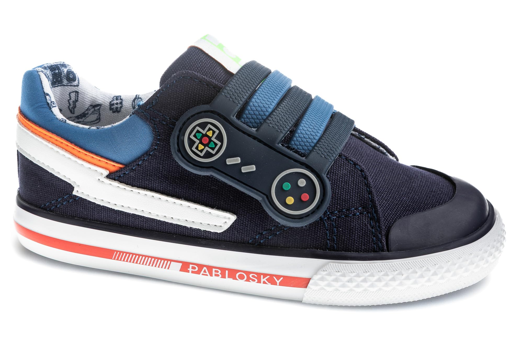 Pablosky Goma 985020 Sneaker, Marineblau, 33 EU Weit