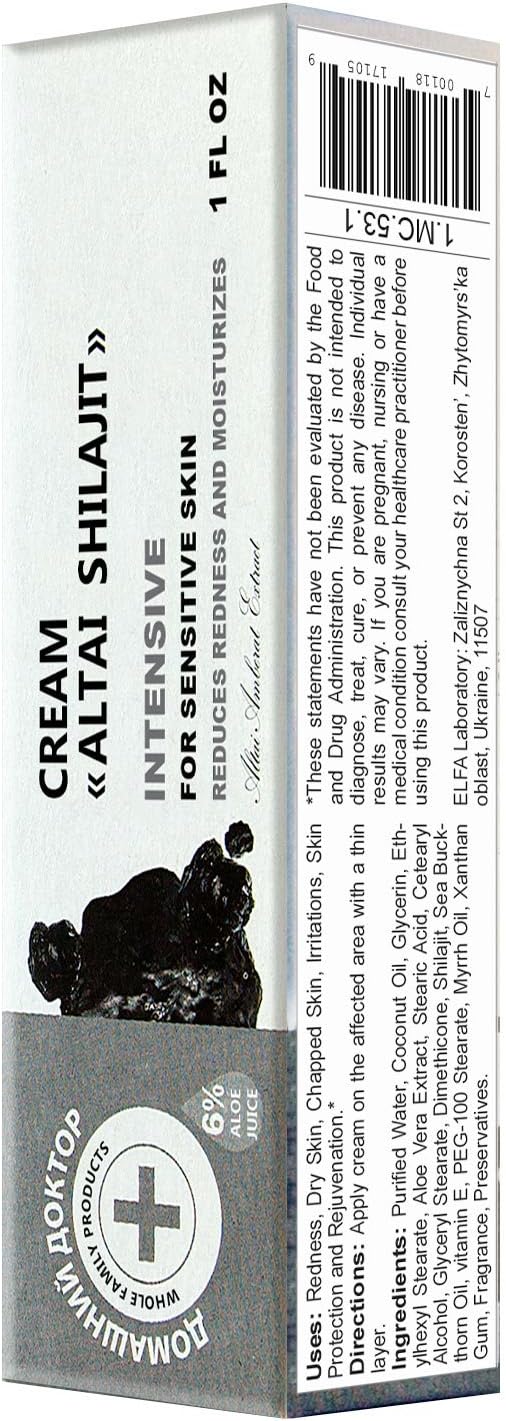 Cream with Altai Shilajit 30ml/1 Fl Oz