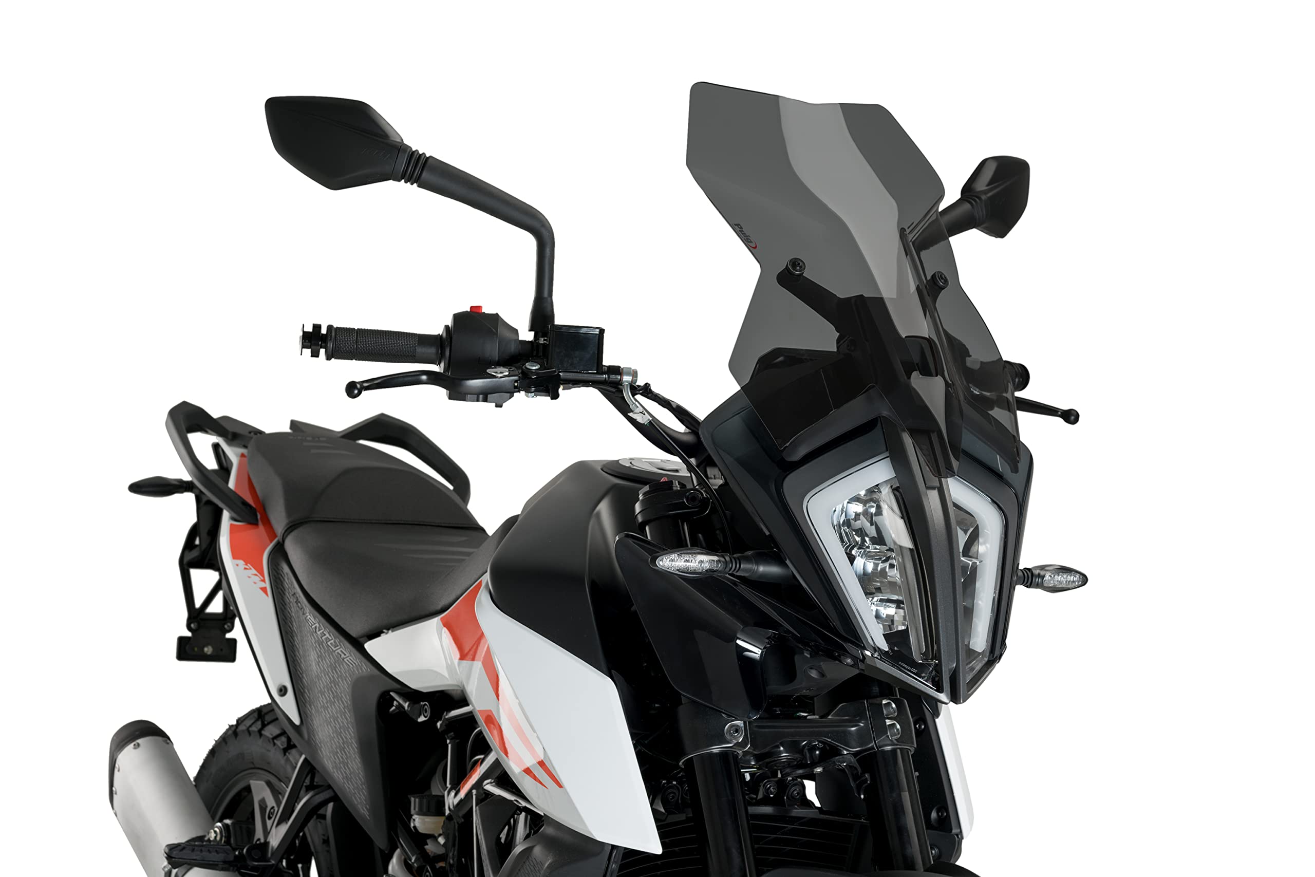Bulle Touring Puig Fumée - Pare-brise Pour Yamaha MT-07 Tracer 2020-2022