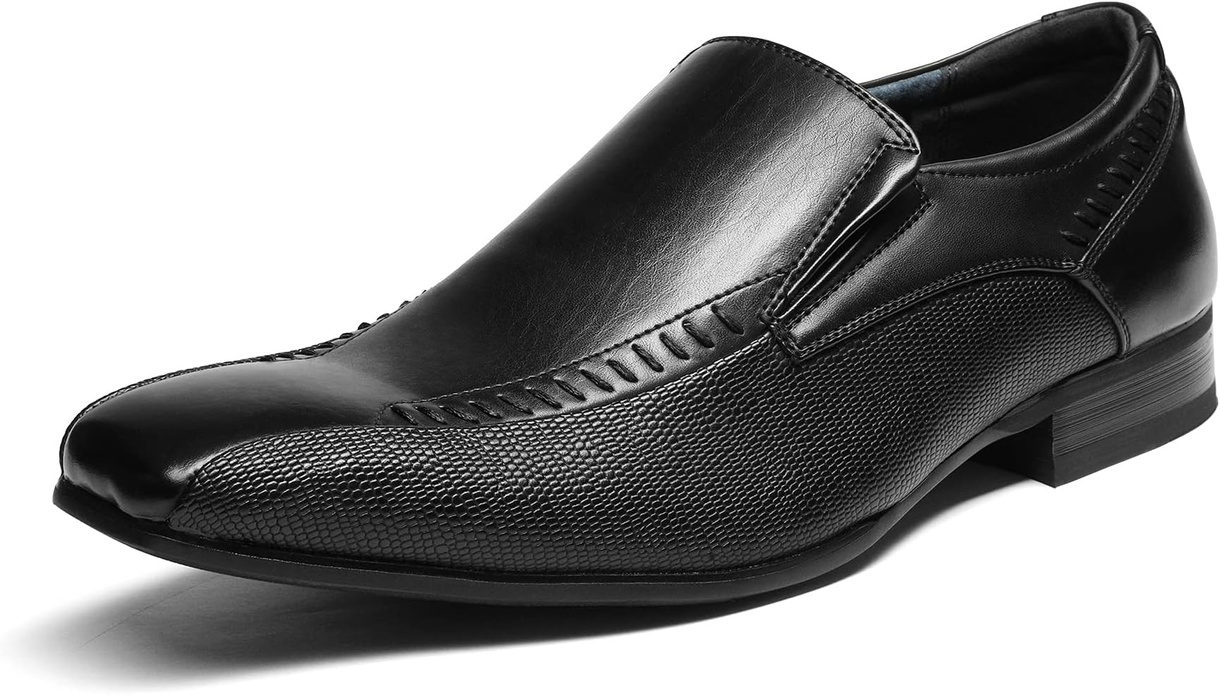 Bruno Marc Men's Gordon-02 Leather Lined Dress Loafers Slip On Shoes