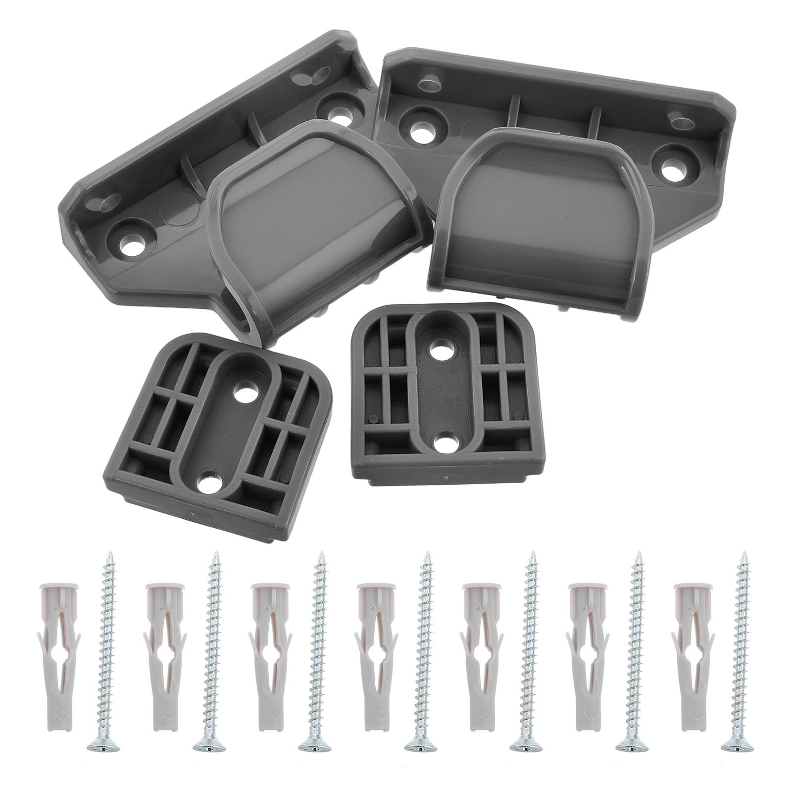 Kit fixation pour barrière sécurité éliminant le risque de chute dans l'escalier