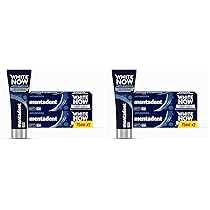Mentadent Dentifricio White Now Anti-macchia, Dentifricio Sbiancante con White-Correct e White-Infinity Technology, 2x75ml (Confezione da 2)