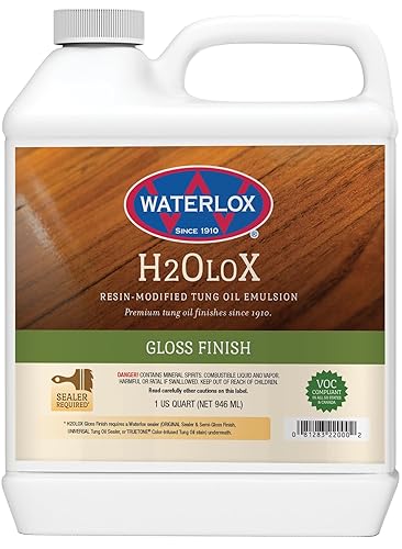 Waterlox H2OLoX Water Based - Gloss Finish - Quart