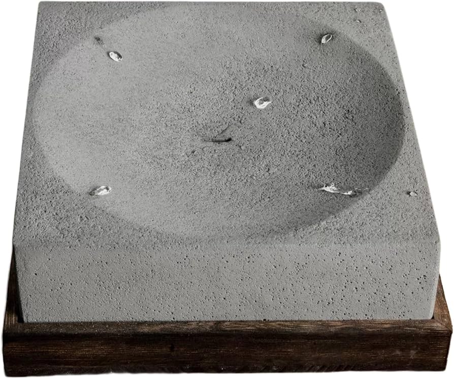 Amazon.co.jp: HITOMEBOLE 水滴が湧き出る コンクリート アート