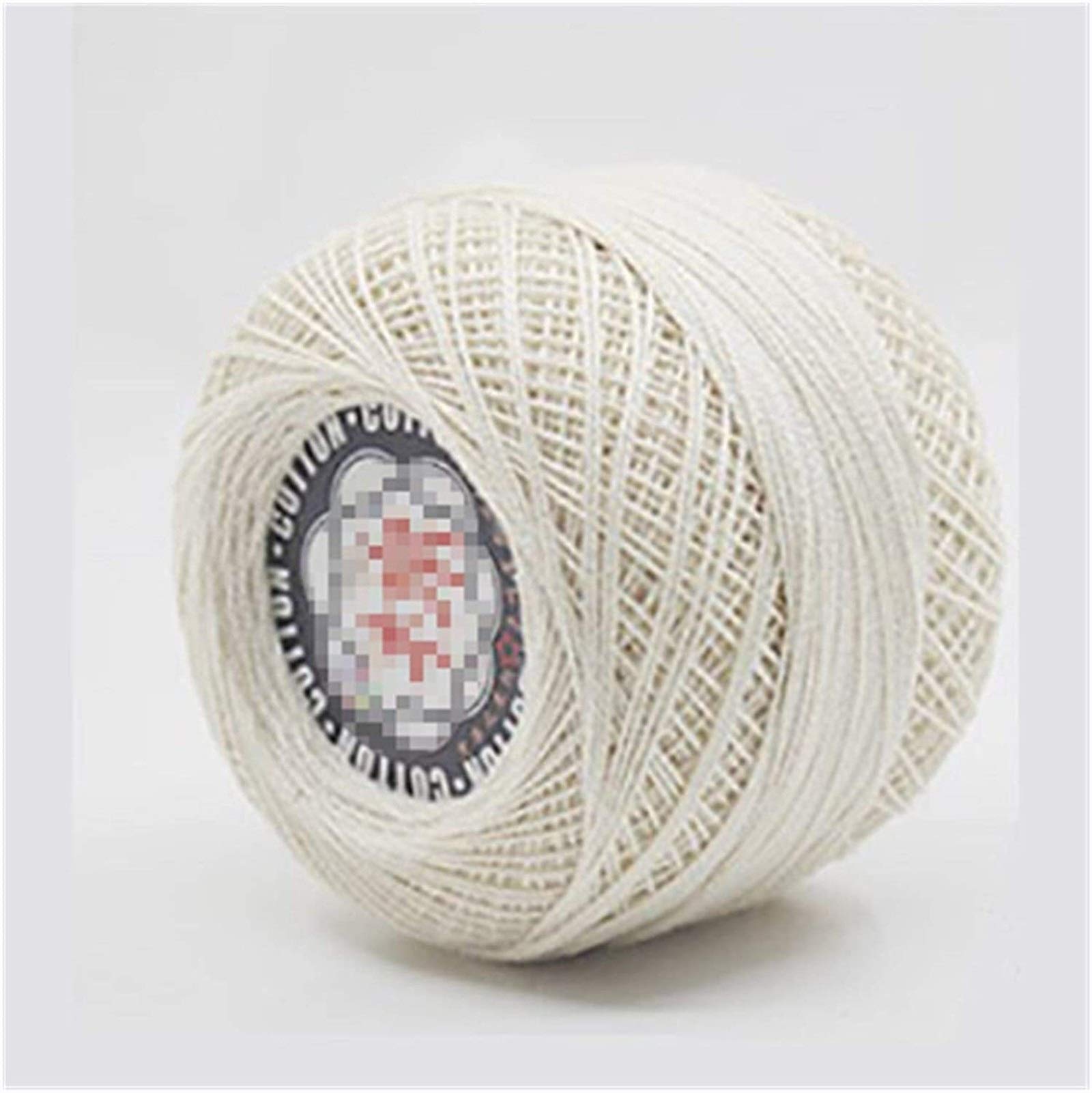 Ball 82 Layers Colorful Thin Lace Crochet Cotton Hand Knitting Sewing Machine Thread (50g)
