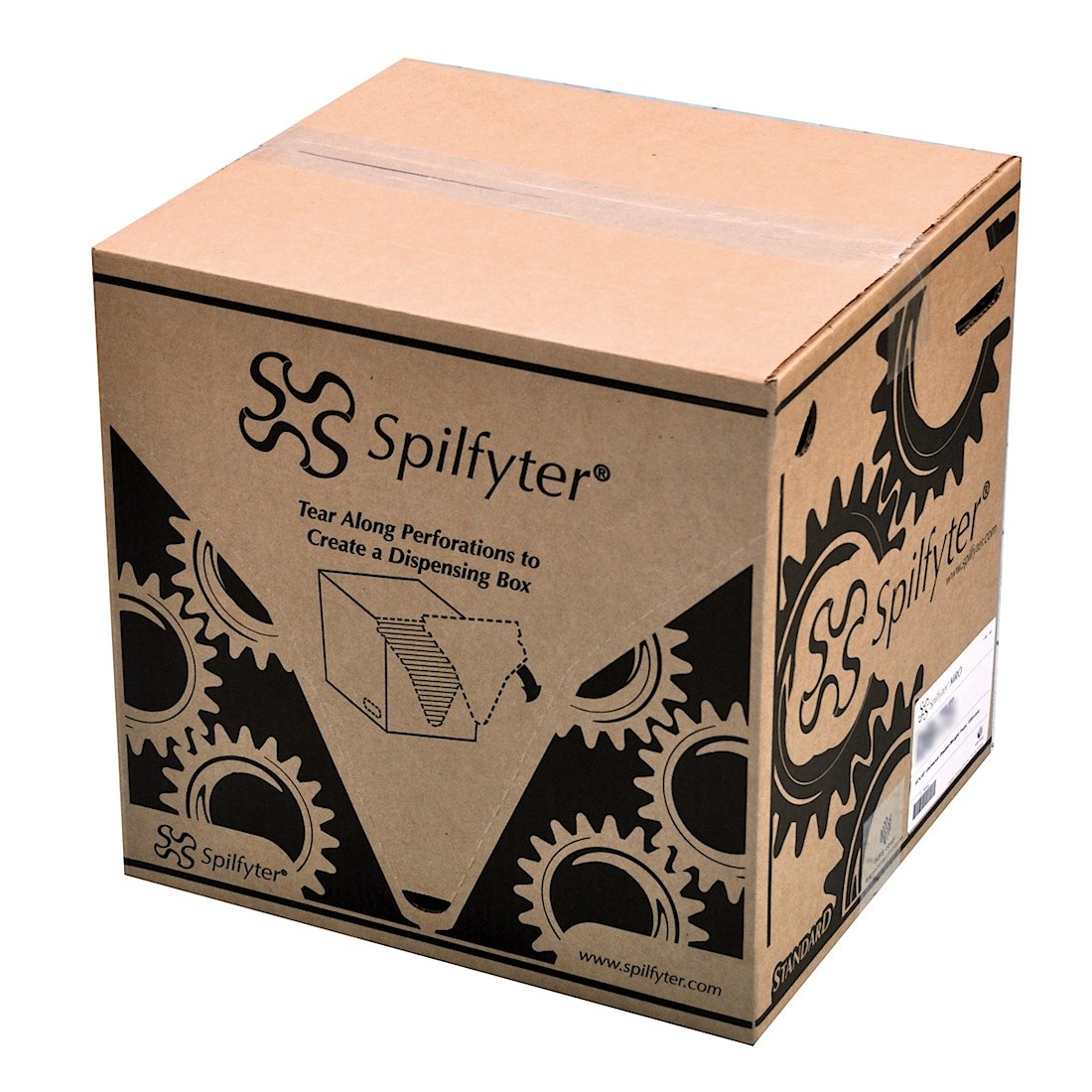 Spilfyter DB-70 Gray Universal Sorbent MRO Single Weight Absorbent Pad, 18" Length x 16" Width, Case of 200: Science Lab Spill Containment Supplies: Industrial & Scientific