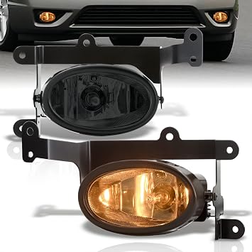 AJP Distributors Front Driving Fog Light Lamp Wiring Harness Switch Kit Driver Passenger LH RH Assembly Bumper Housing Compatible/Replacement For Civic 2 Door FG Coupe 2006 2007 2008 06 07 08