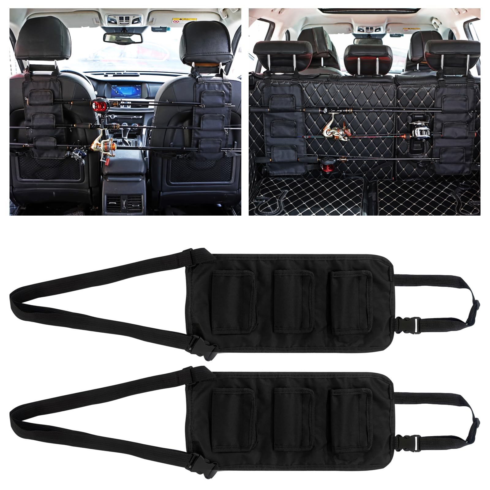 Support de canne à pêche pour voiture Cooltto : fini les cannes emmêlées ou brisées en route
