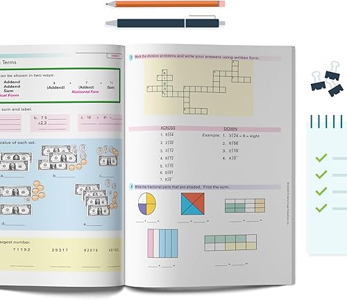Miniatura 2 de Horizons Math 4 SET de 2 libros de trabajo para estudiantes 4-1 y 4-2