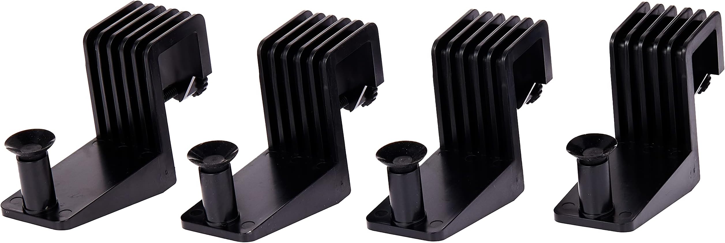 PENN-PLAX Reptology Turtle Topper Extender Clips (4 Pieces) – Safely Mounts to Tanks up to 19.5” Wide
