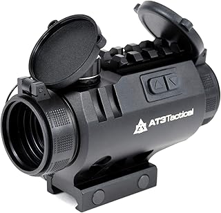 AT3 Tactical™ 3xP Scope - 3X Prism Scope with Illuminated BDC Reticle - AT3 Tactical