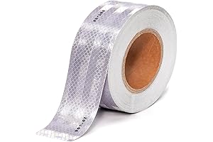 2" Reflective Tape for Safety in Silver 100 ft Roll - DOT-C2 Certified