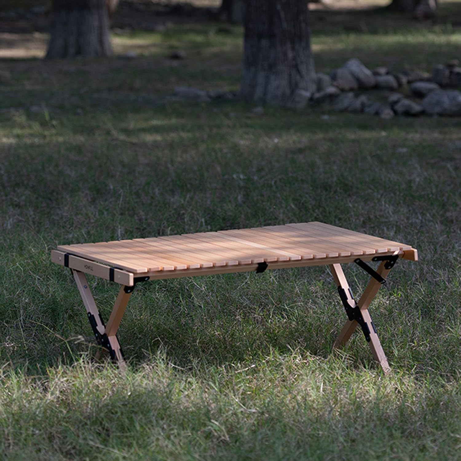 FACAI Catering Camping Table Trestle,Portable, Compact Foldable for Easy Storage,Ideal for Picnic, Garden, Patio, Catering, BBQ, Party, Market,H