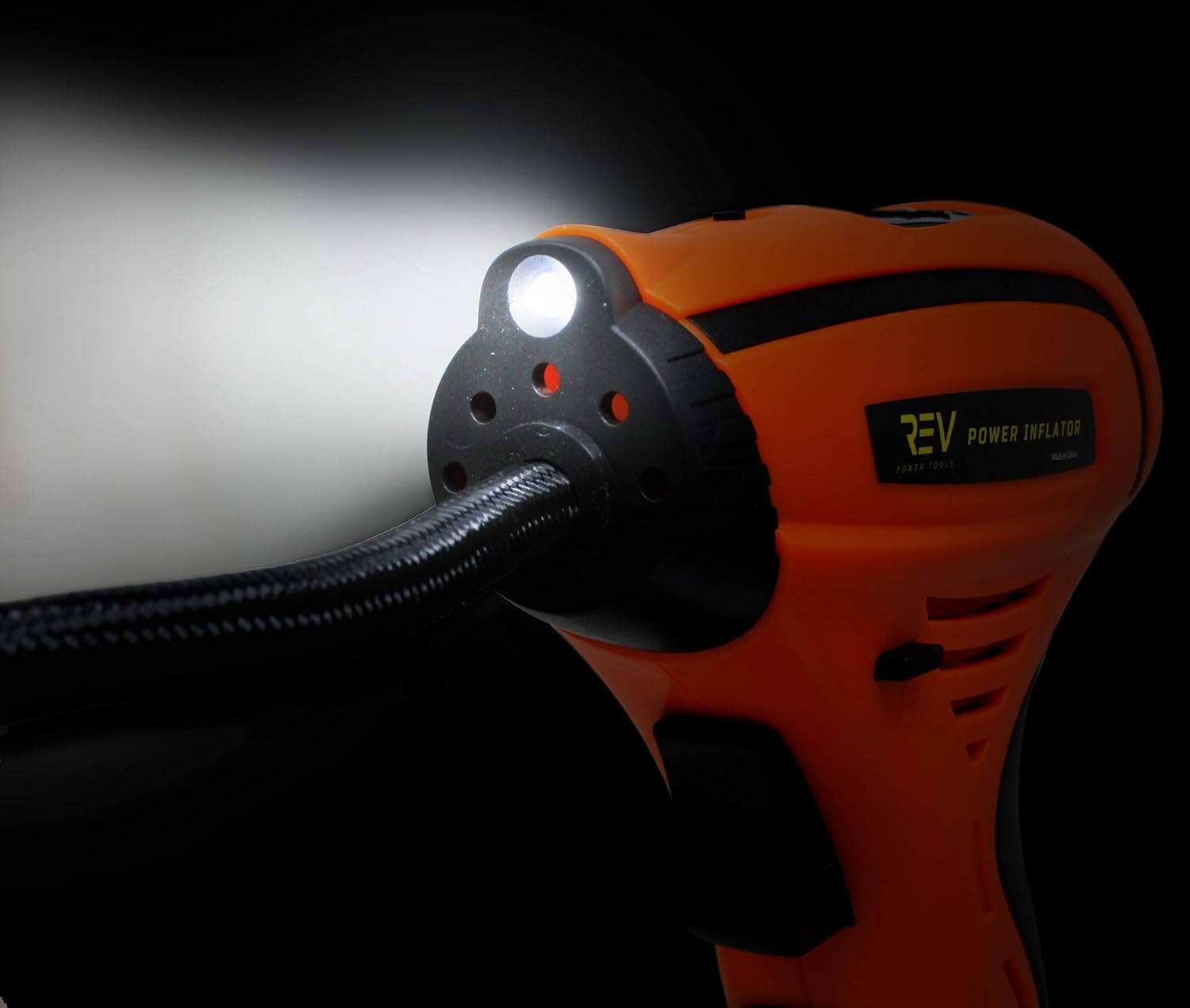 VViViD REV Cordless Power Inflator Hand-Held Portable Air Compressor Pump With Led Display Screen