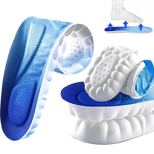 Semelles Chaussures Orthopédiques Semelles Confort semelles Femme Homme Antidérapantes Semelle Memoire de Forme Respirant Anti Odeur Superbes Absorption des Chocs