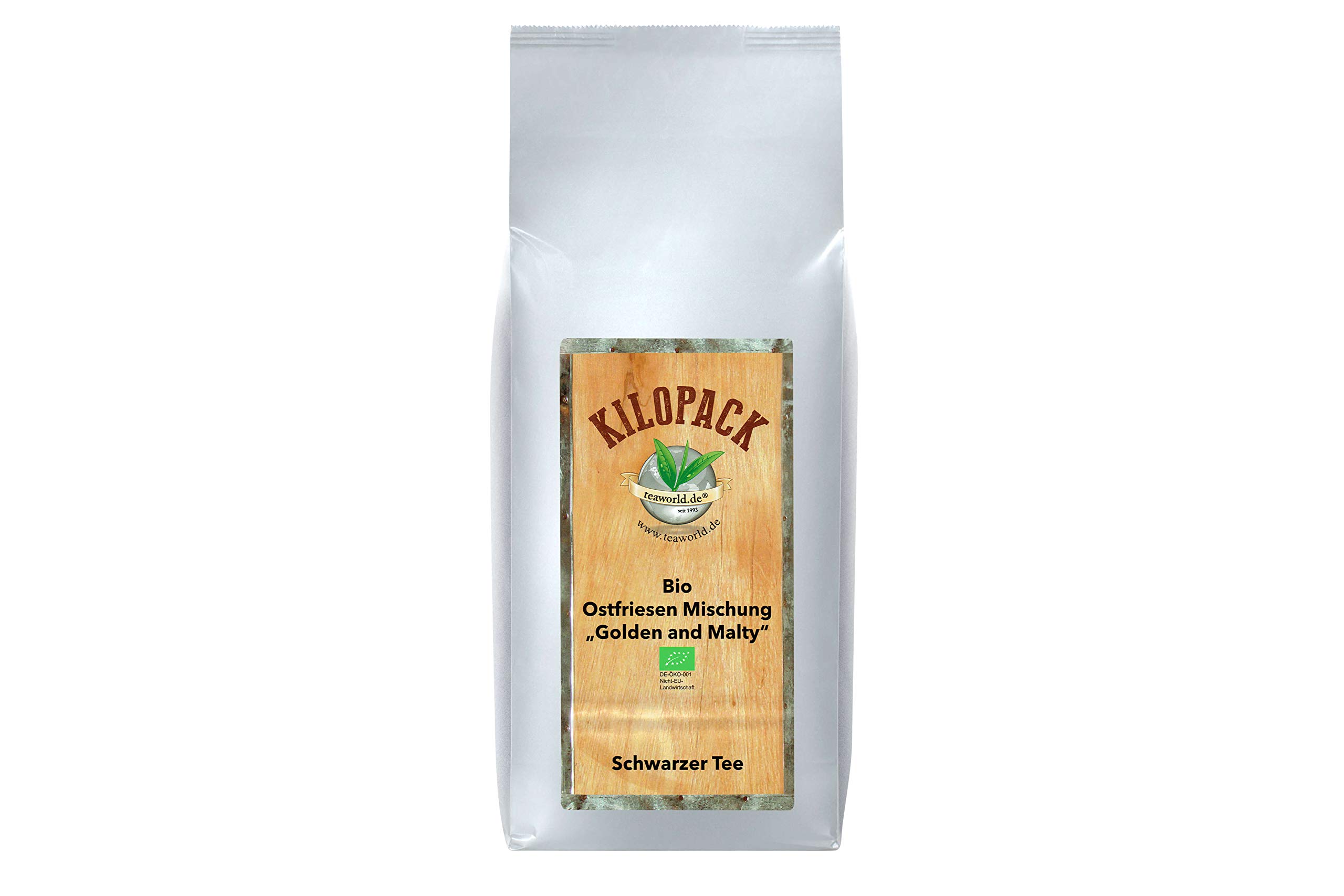 Bio Ostfriesen Tee Mischung Golden & Malty Blatt im Kilopack - Schwarzer Tee
