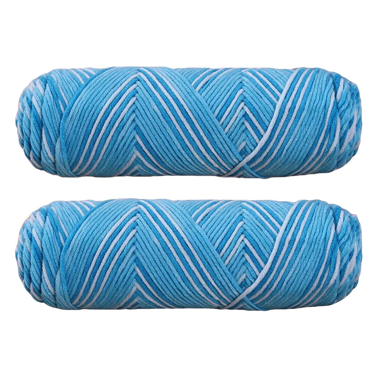 Laine acrylique bleu ciel 100g haute douceur pour loisirs créatifs