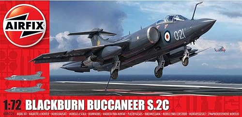 Airfix Blackburn Buccaneer S MK II RN 1:72 Kit de modelo de plástico para aviones militares A06021
