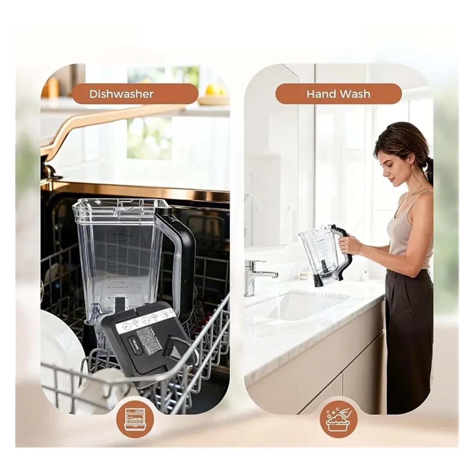 Reemplazo De Jarra De Licuadora, Compatible con Ninja,BL660 BL770