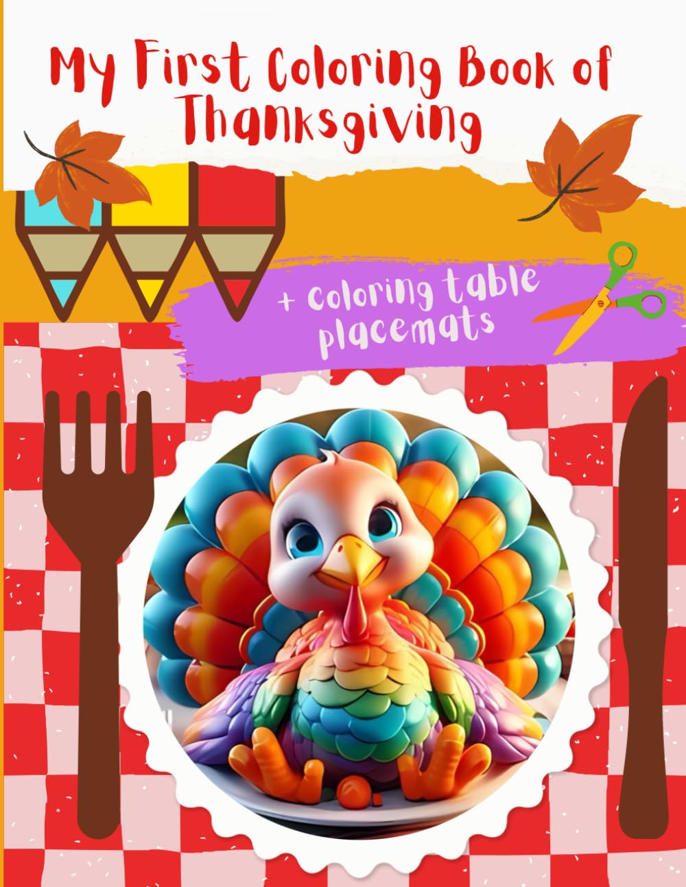 My First Coloring Book of Thanksgiving, Coloring Table Placemats