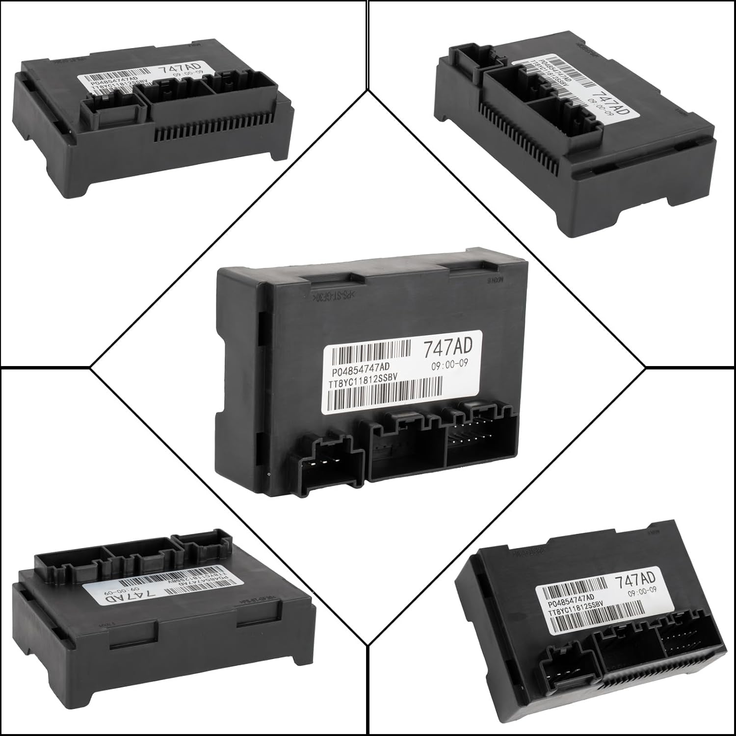 Transfer Case Control Module 04854747AC Compatible with 2012 2013 Jeep Grand Cherokee 4854747AC 4854747AD 04854747AC