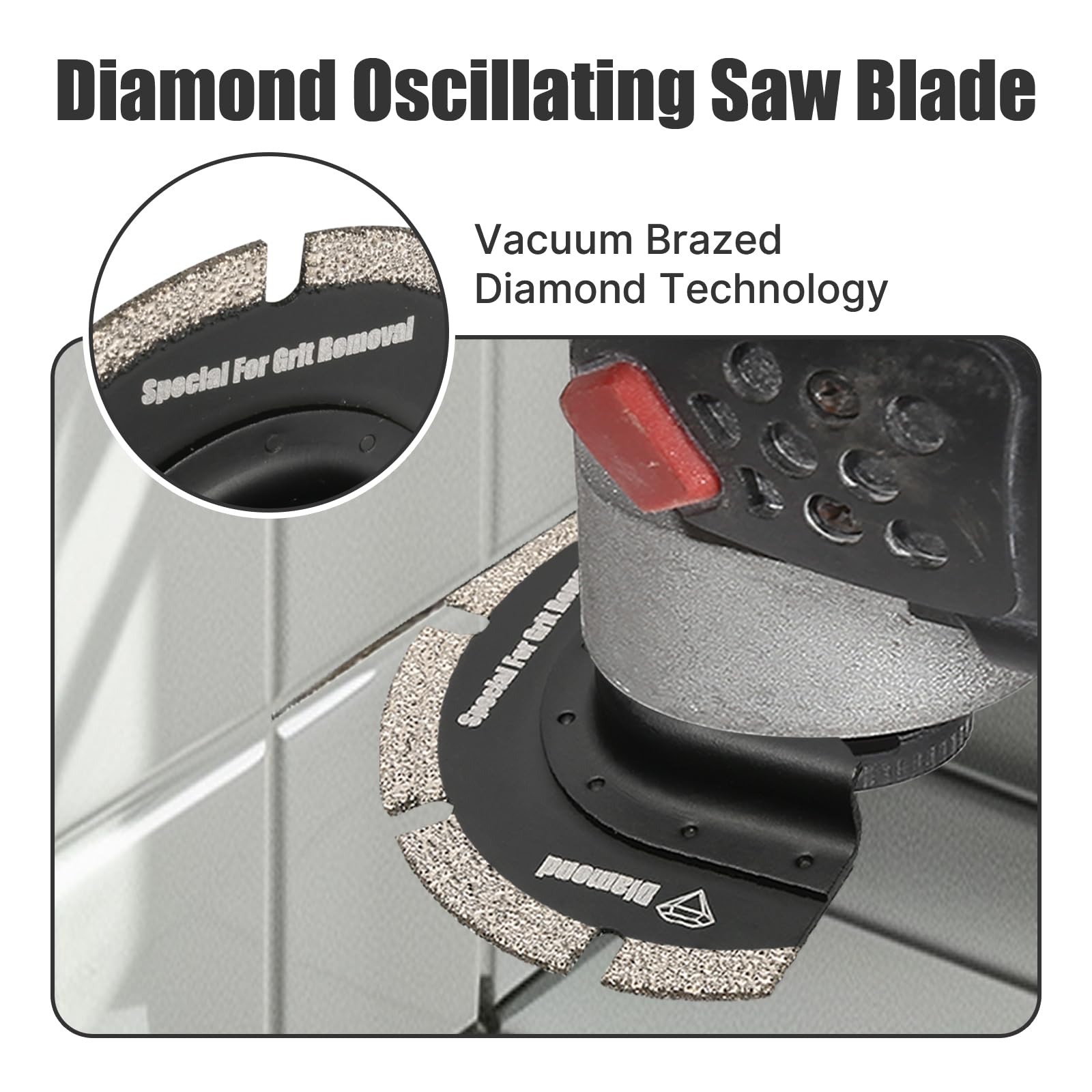 Vearter 4PCS Diamond Multi Tool Blade - Image 3