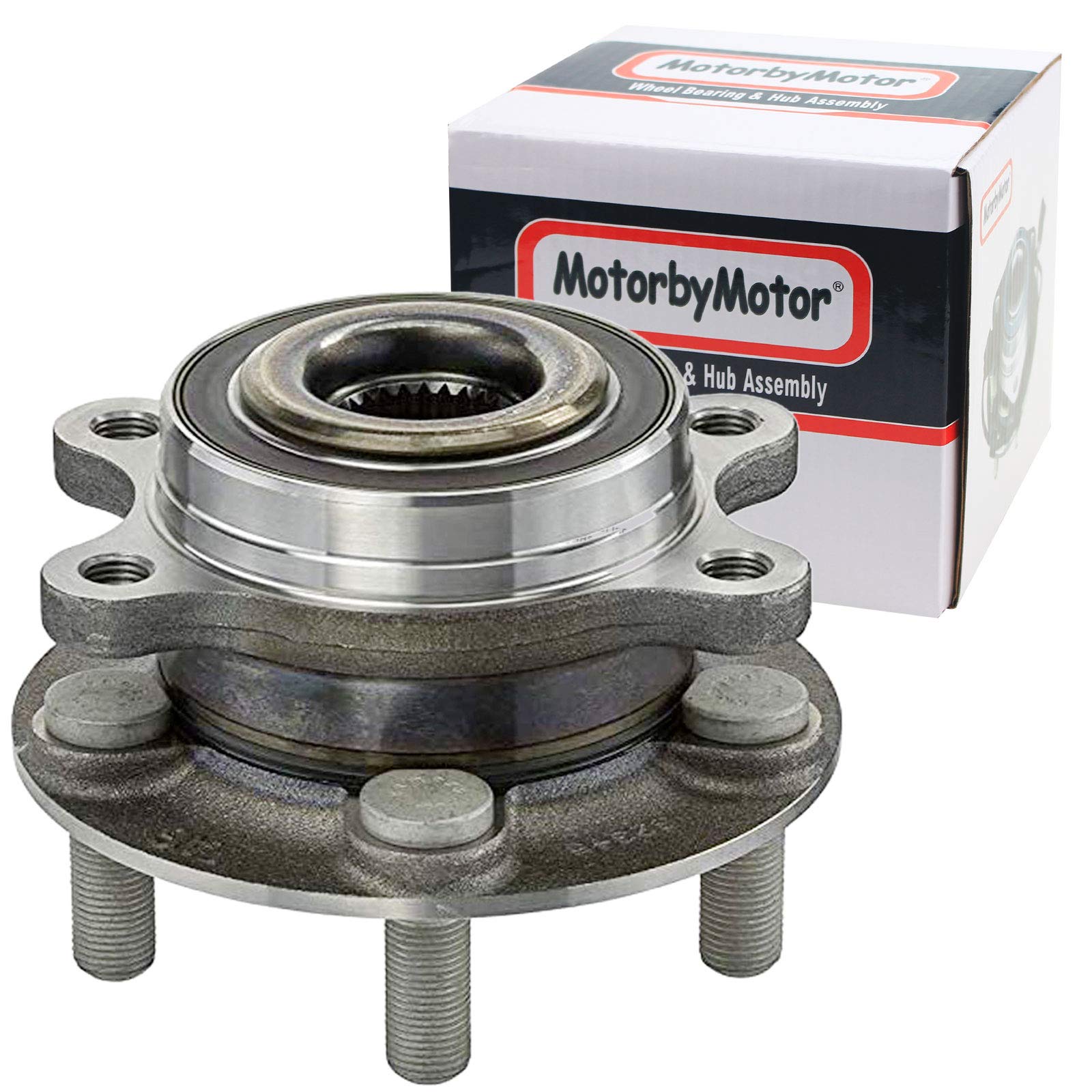 Amazon.com: MotorbyMotor 513394 Front Rear Wheel Bearing and Hub 