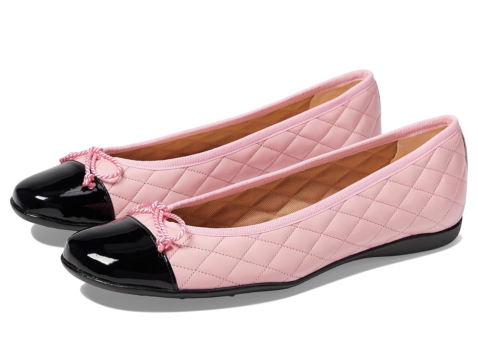 French Sole Passport-R (Blush/Black) Women's Shoes INTERNATIONAL SHIPPING