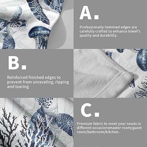 Vista 137 de Toallas de mano en blanco y negro – Toallas clásicas a rayas blancas y negras, toallas de baño modernas y sencillas, toallas de baño absorbentes