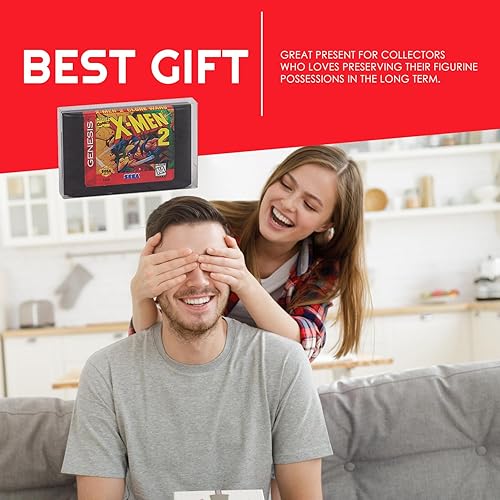 Miniatura 6 de EVORETRO Funda protectora de videojuegos compatible con Sega Genesis Cartridge – Bolsas al por menor a granel. Consola de juegos retro