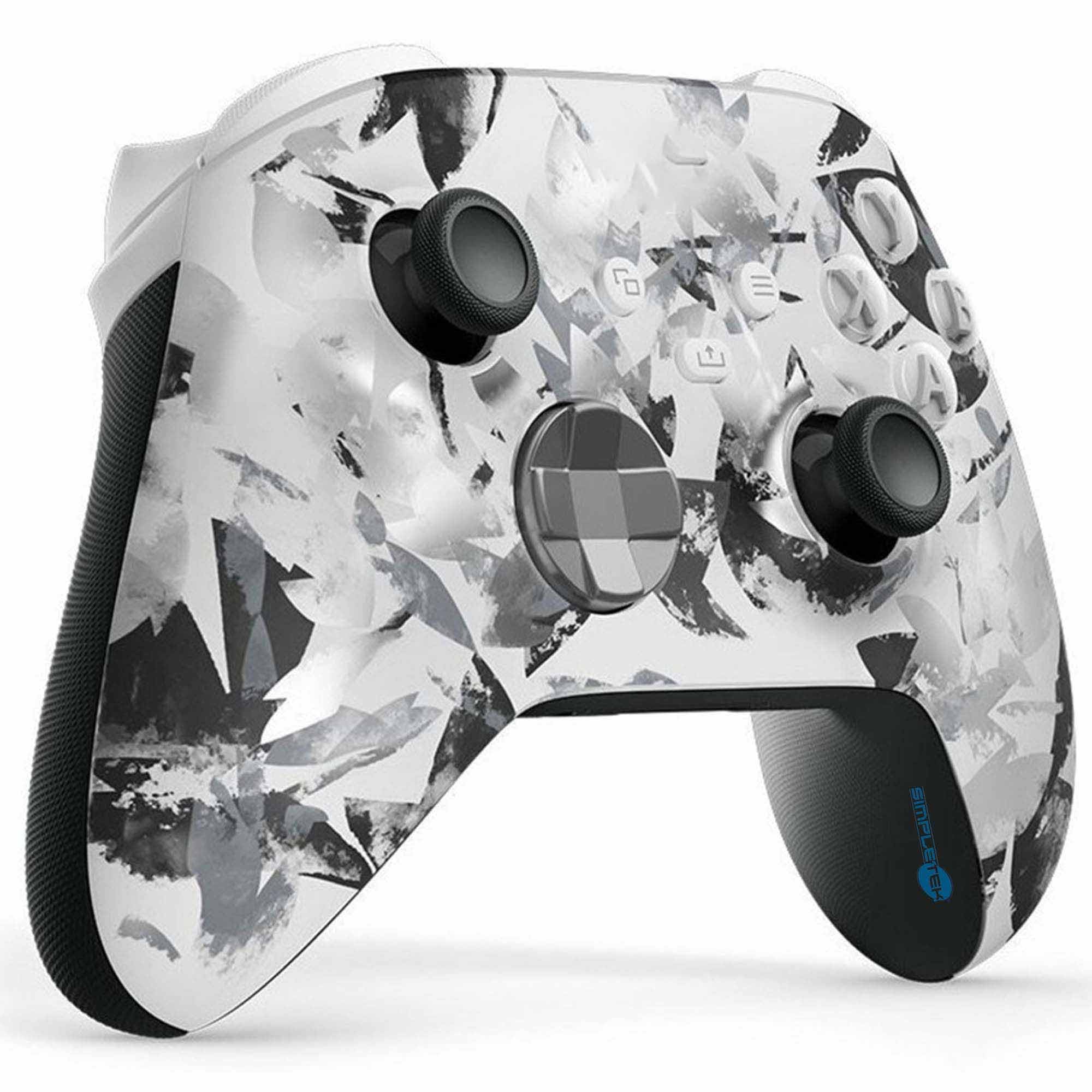 SIMPLETEK - Controller Wireless Gaming Ergonomico - USB-C - Storm Breaker | Compatibile con Xbox X S One Series, Compatibile con Android e Windows, Compatibile con iOS, Bluetooth, jack audio 3,5 mm
