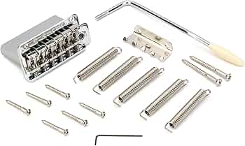 Amazon.com: Fender Vintage/Narrow Strat Tremolo Assembly, Chrome