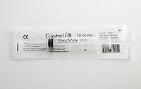Vista 4 de Easy Glide Jeringas de punta curva de 12/ml 12/cc, sin aguja, paquete de 25