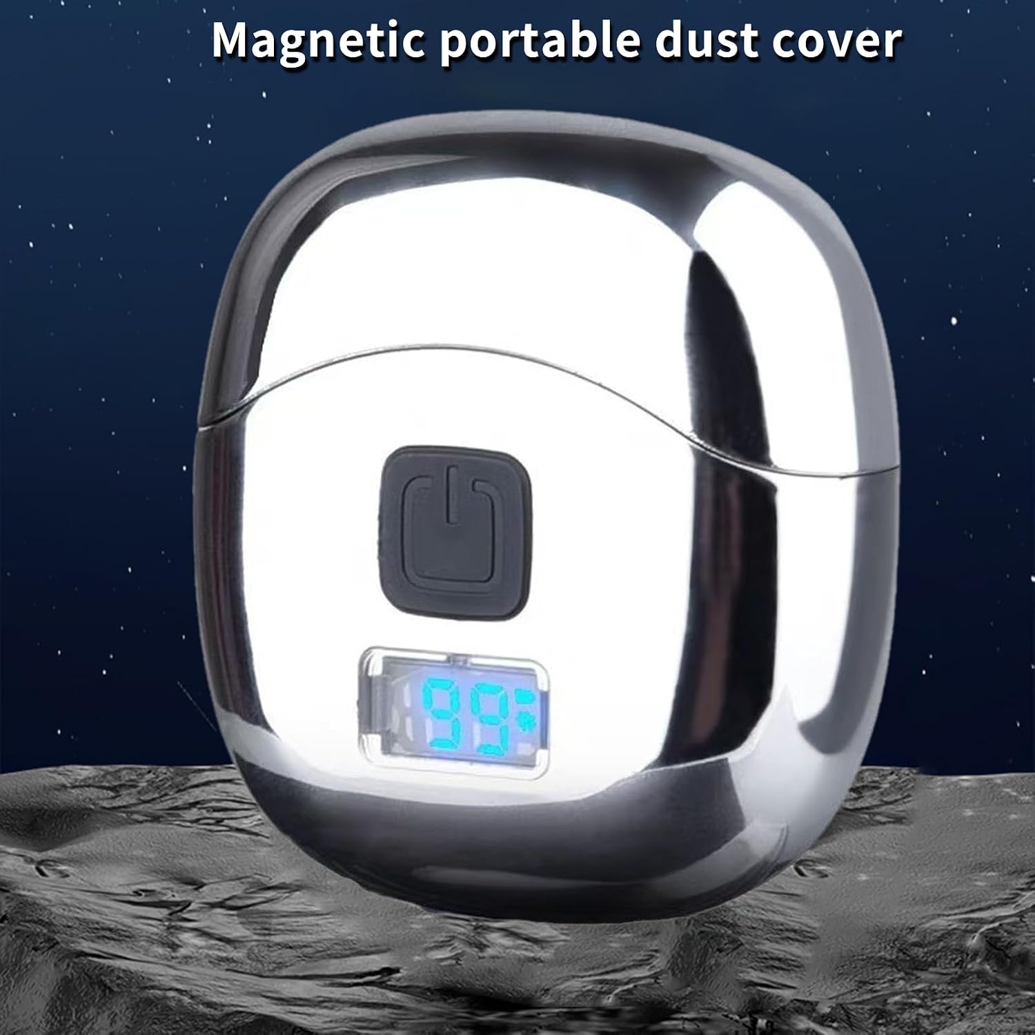 Gifts for Men Mini Shaver, Portable Electric Razor for Travel, Double Track Foil Blade, Type-C Quick Charge, LED Power Display, Washable Cutter Head
