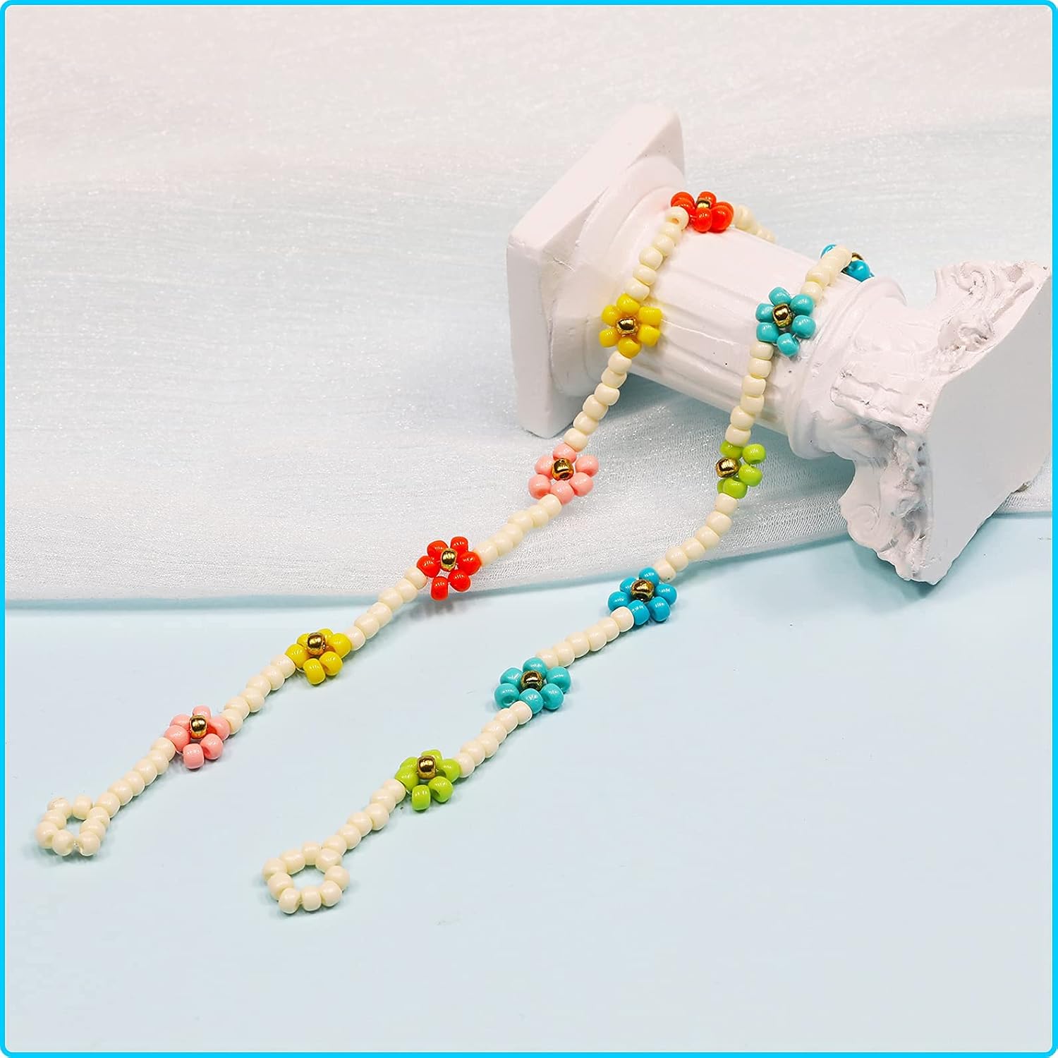 Opaque Orange Color Loose Craft Glass Seed Beads Size 3mm About 4000pcs in Box 8/0 Seed Beads for Jewelry Making (Orange) - Image 7