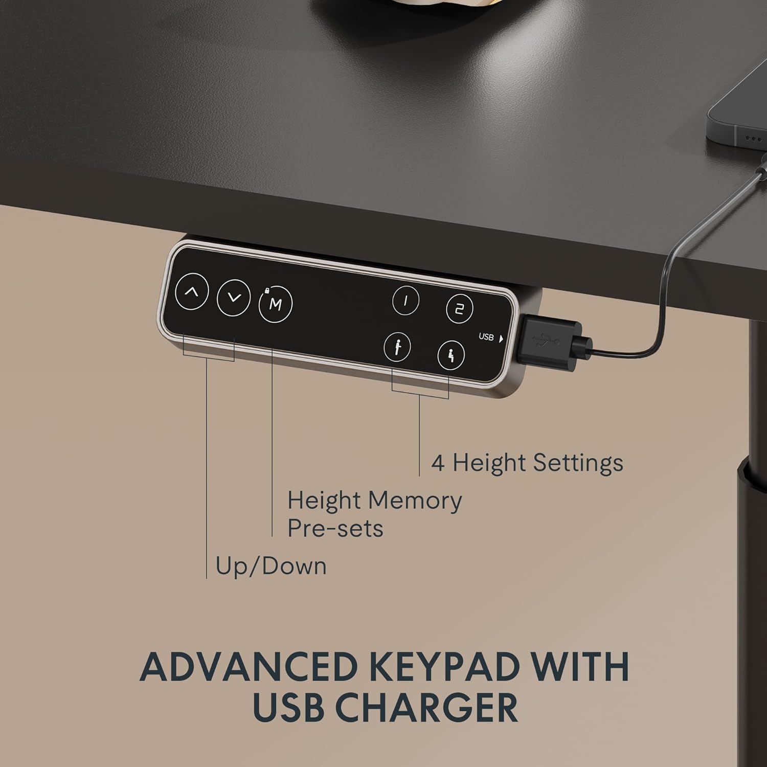 FLEXISPOT E6 Pro LED Control Panel