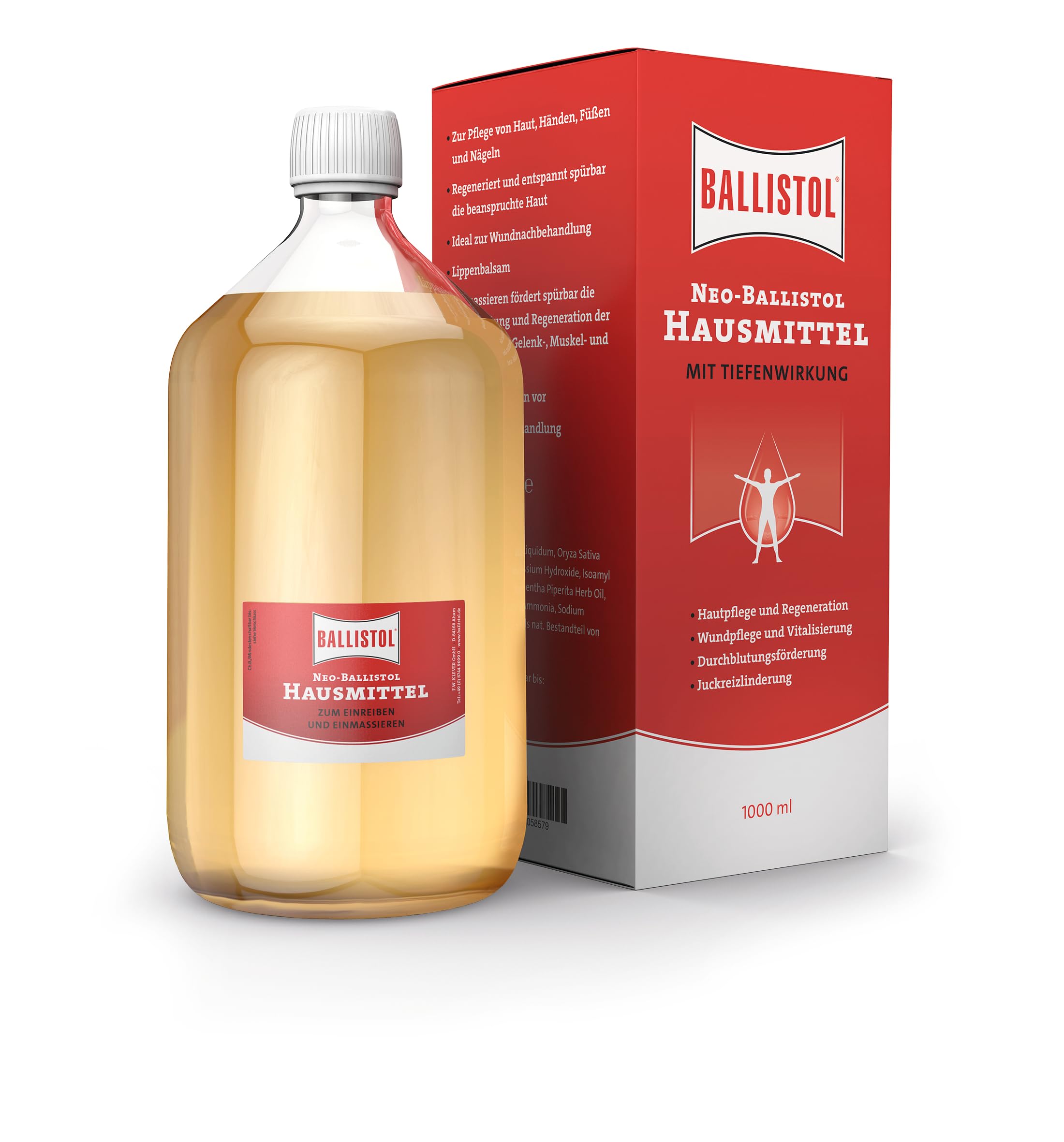 Ballistol Home Remedy Oil - Multi-Colour, 1000 ml