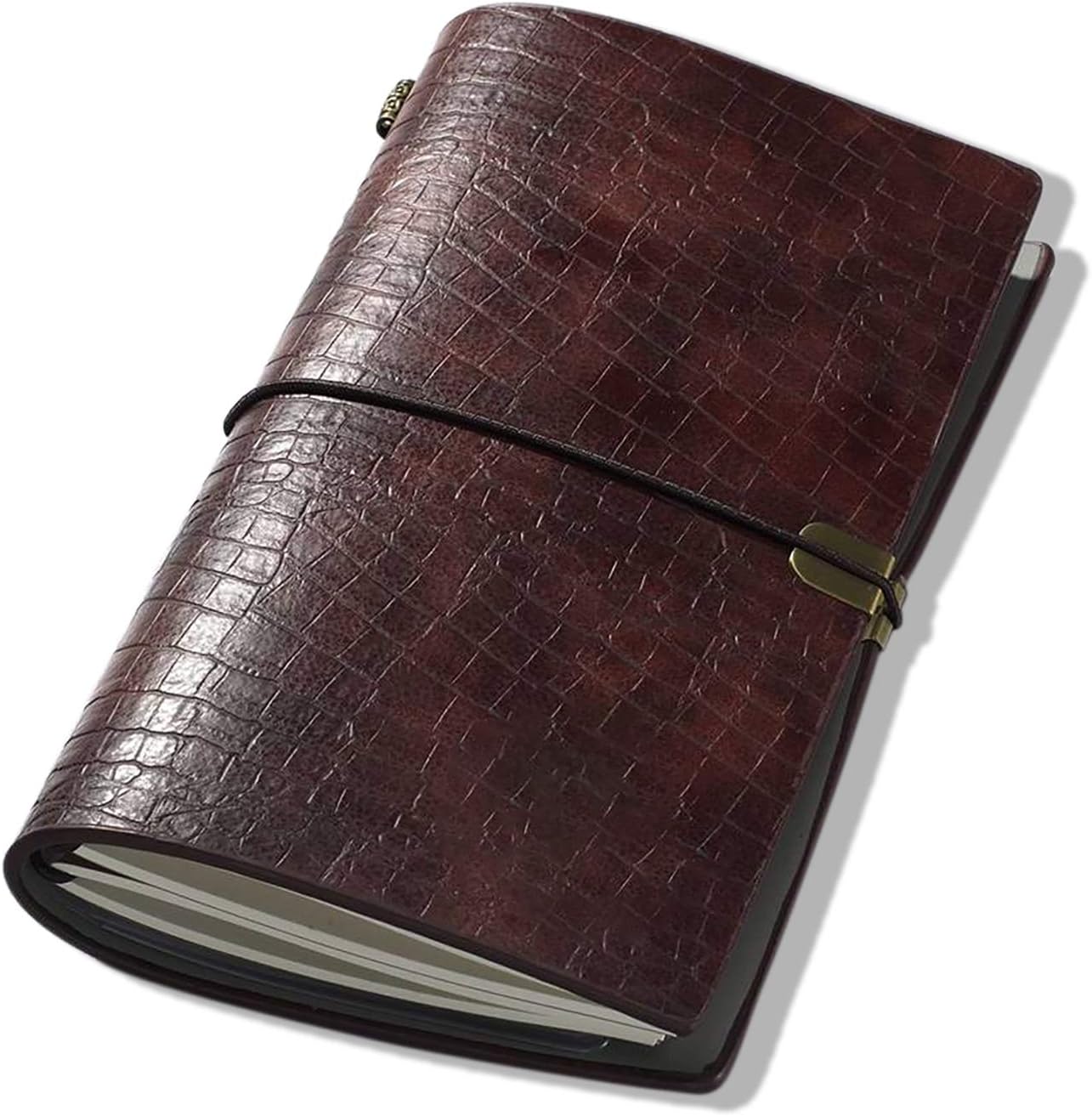 xperg Refillable Pu Leather Cover Notebook Writing Diary, A5, Premium Thick Paper(120gsm, Lined & Plain), Daily Notepad for Men & Women, Best Present for Art Sketchbook & Journals to Write in